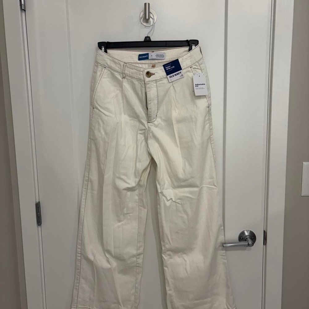 Wide Leg Denim Pants